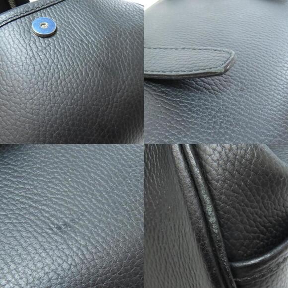 BURBERRY Leather Handbag Black Medium Crossbody Shoulder Bag - Picture 8 of 11